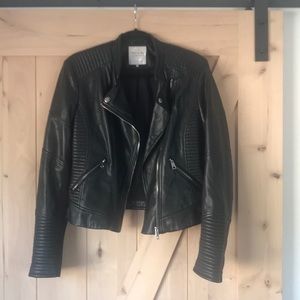 Zara Trafaluc faux leather jacket